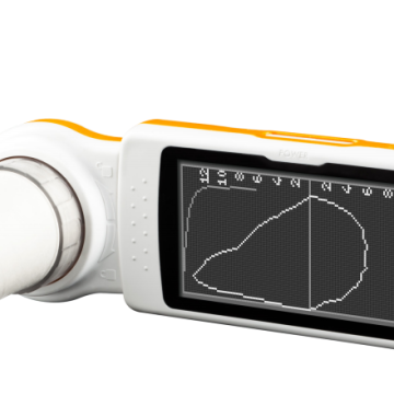 Touchscreen handheld Spirometer