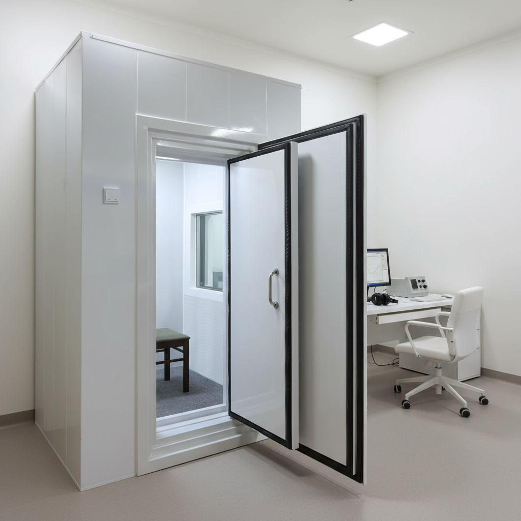 Audiology sound booth