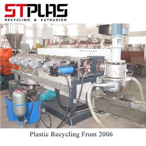 Plastic Recycling Machine And Pelletizing Machine For Plastic Flakes