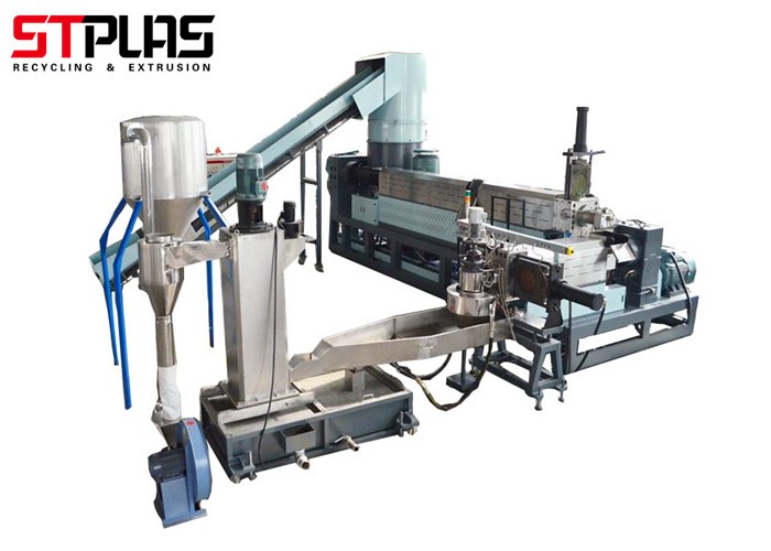 PP PE plastic bottle recycling pelletizing line