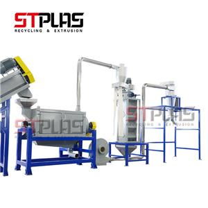 Stainless Steel HDPE Recycling Machine