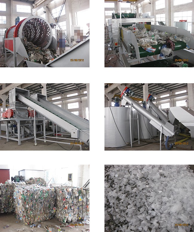 Plastic PET Bottle Recycling Machine Factory