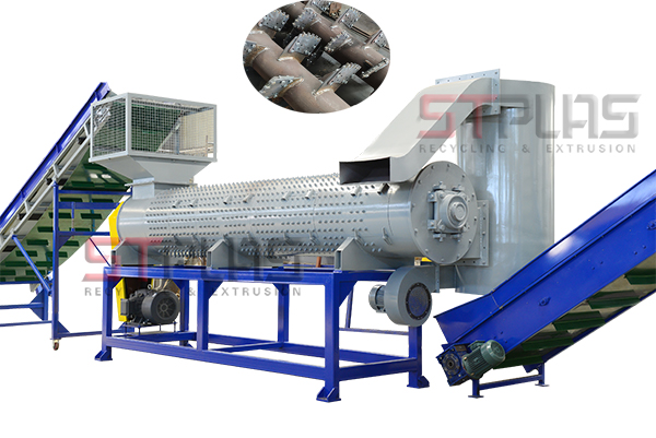 PET bottle scrap making machine