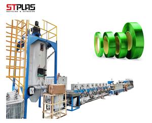 Automatic PET green polyester plastic steel packing strap production line