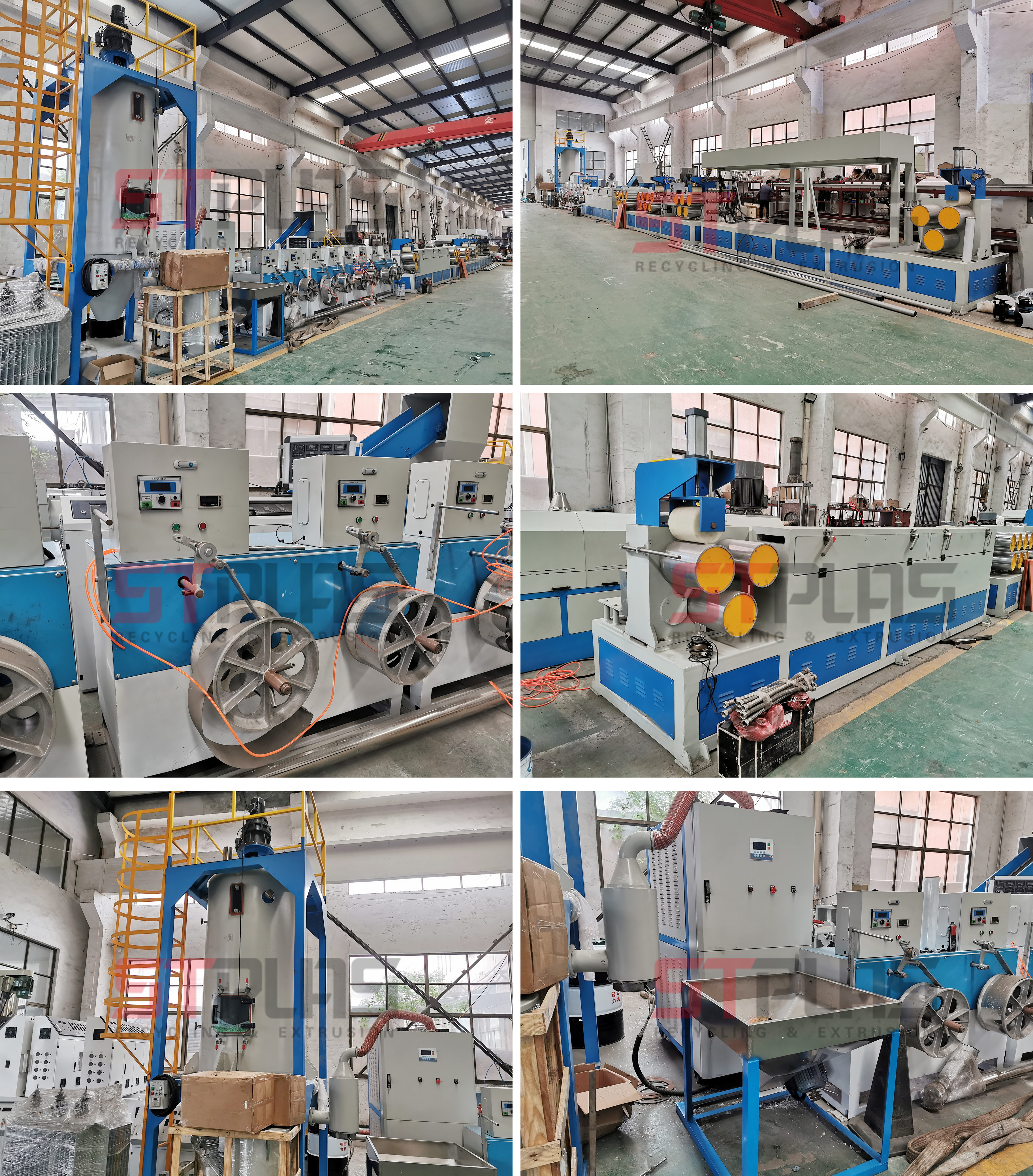 PET strapping production line