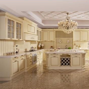 China Solid Wood Kitchen Cabinet Manufacturers
