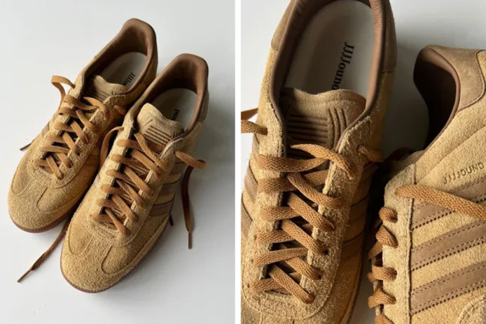 sneaker in wheat