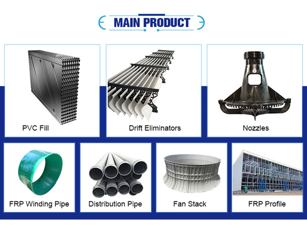 Fan stack cooling tower