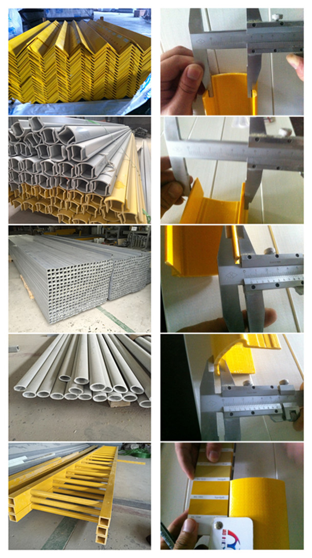 FRP manufactured profiles