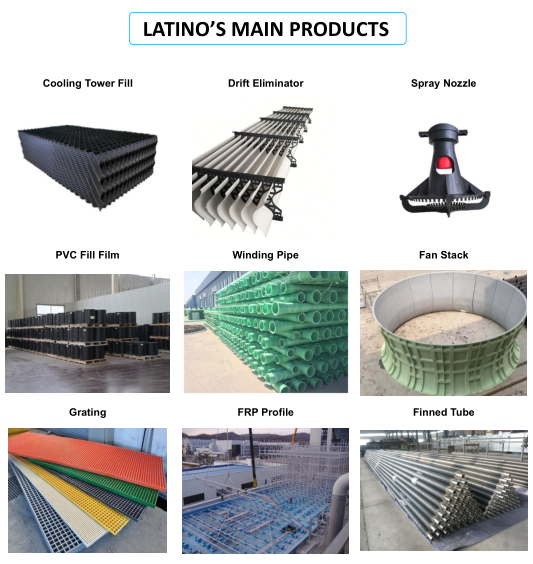 cooling tower components