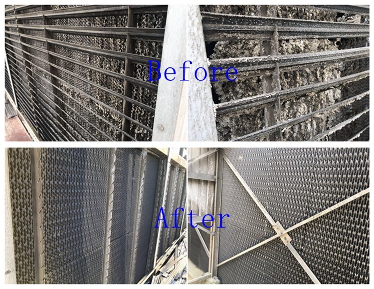 Cooling tower maintenance