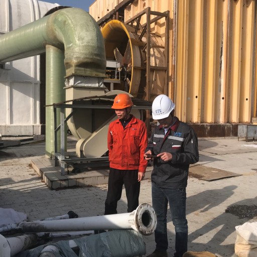 Electrolyte cooling tower maintenance project