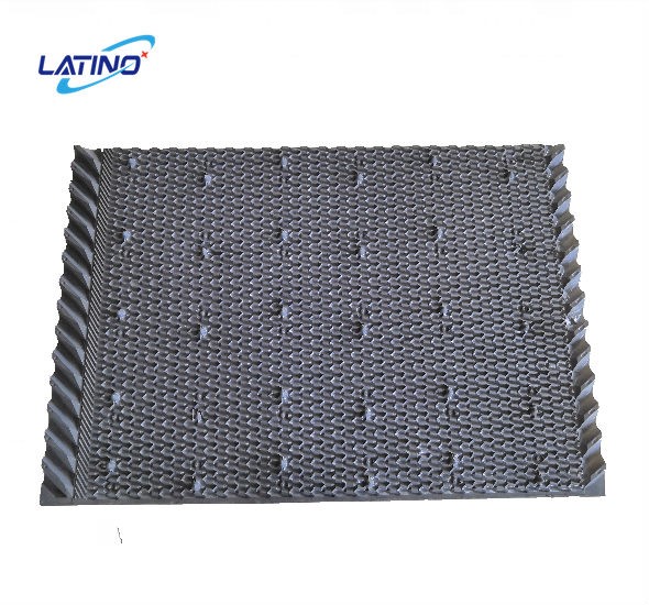 Crossflow PVC film for cooling tower infill