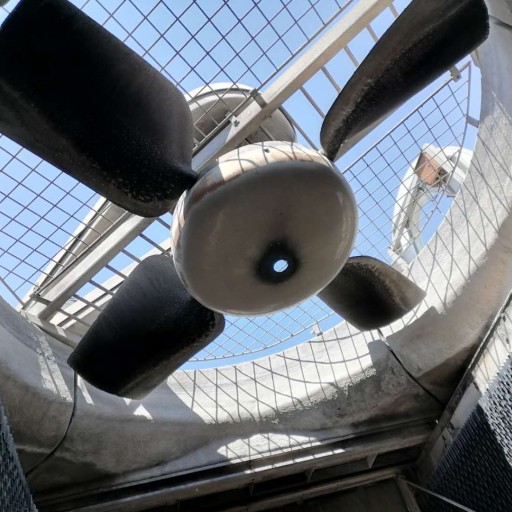 remplacement de la tour de refroidissement et finition d'entretien