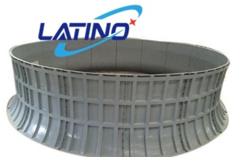 Pile de ventilateur FRP pour tour de refroidissement