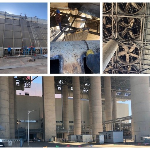 Service de maintenance Latino pour le système de refroidissement par air