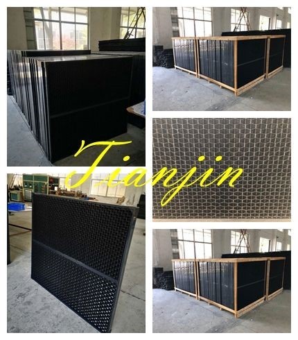 Cooling Tower Air Inlet Louver Dengan Bingkai
