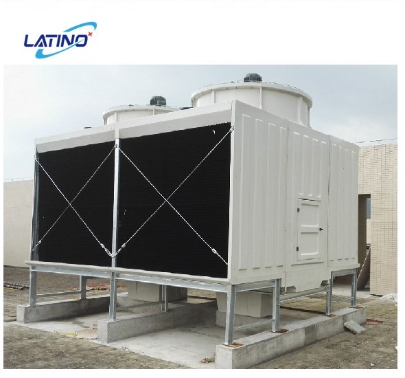 Tour de refroidissement combinée à contre-courant par évaporation utilisée industrielle d'écoulement transversal