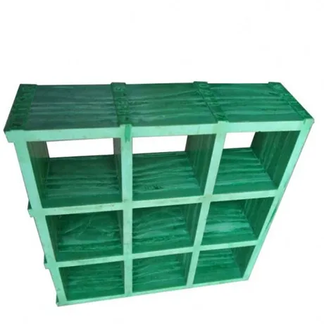 Profil Cooling Tower FRP berlapis-lapis