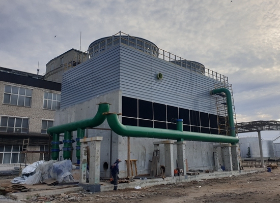 Instalasi Menara Pendingin Latino Di Ukraina