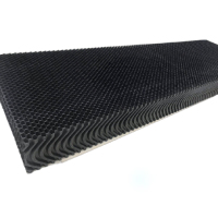 L3000*H2000*T150 7090 evaporative cooling pad with aluminium alloy frame for poultry farm