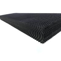 L3000*H2000*T150 7090 evaporative cooling pad with aluminium alloy frame for poultry farm