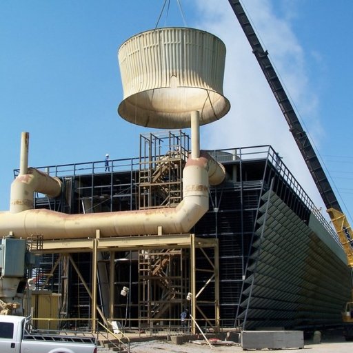 Pemeliharaan menara pendingin kereta bawah tanah