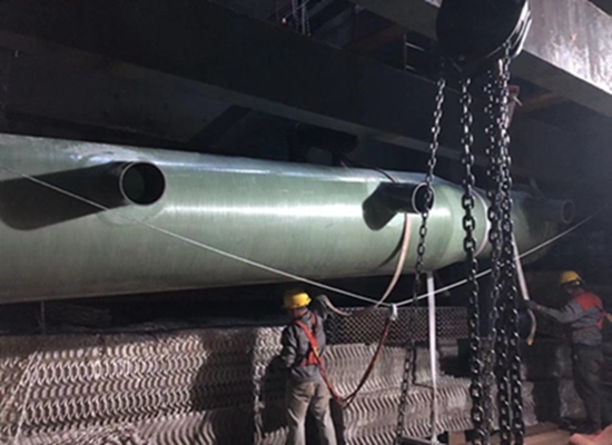 Pekerjaan Penggantian Saluran Pipa Air FRP