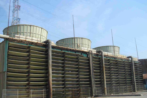 Ciri-ciri aliran silang segi empat sama | menara penyejuk aliran balas: