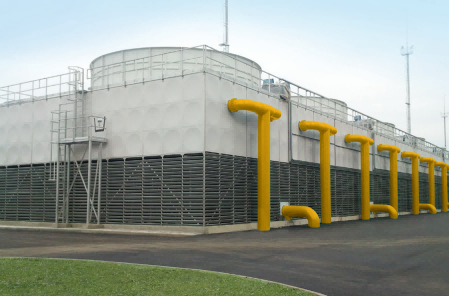 Menara Penyejuk Aliran Silang