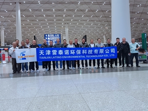 近接冷却塔の海外設置