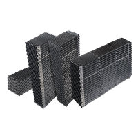 Jenis Perekatan Menara Pendingin Aliran Silang PVC Infill