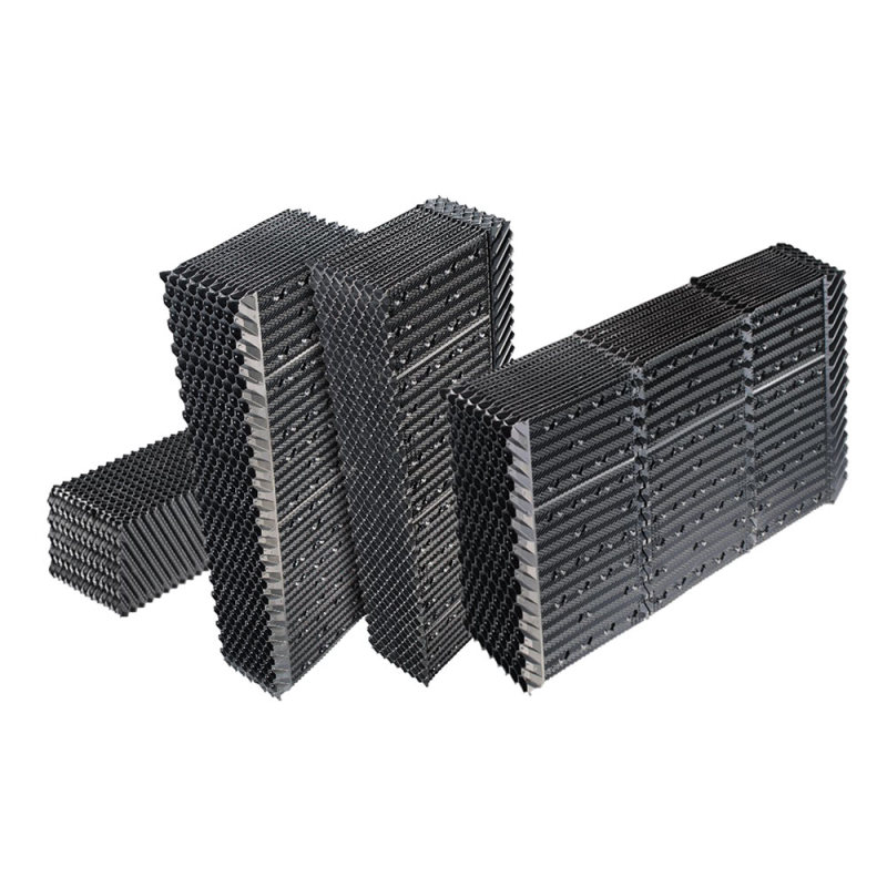 Jenis Perekatan Menara Pendingin Aliran Silang PVC Infill