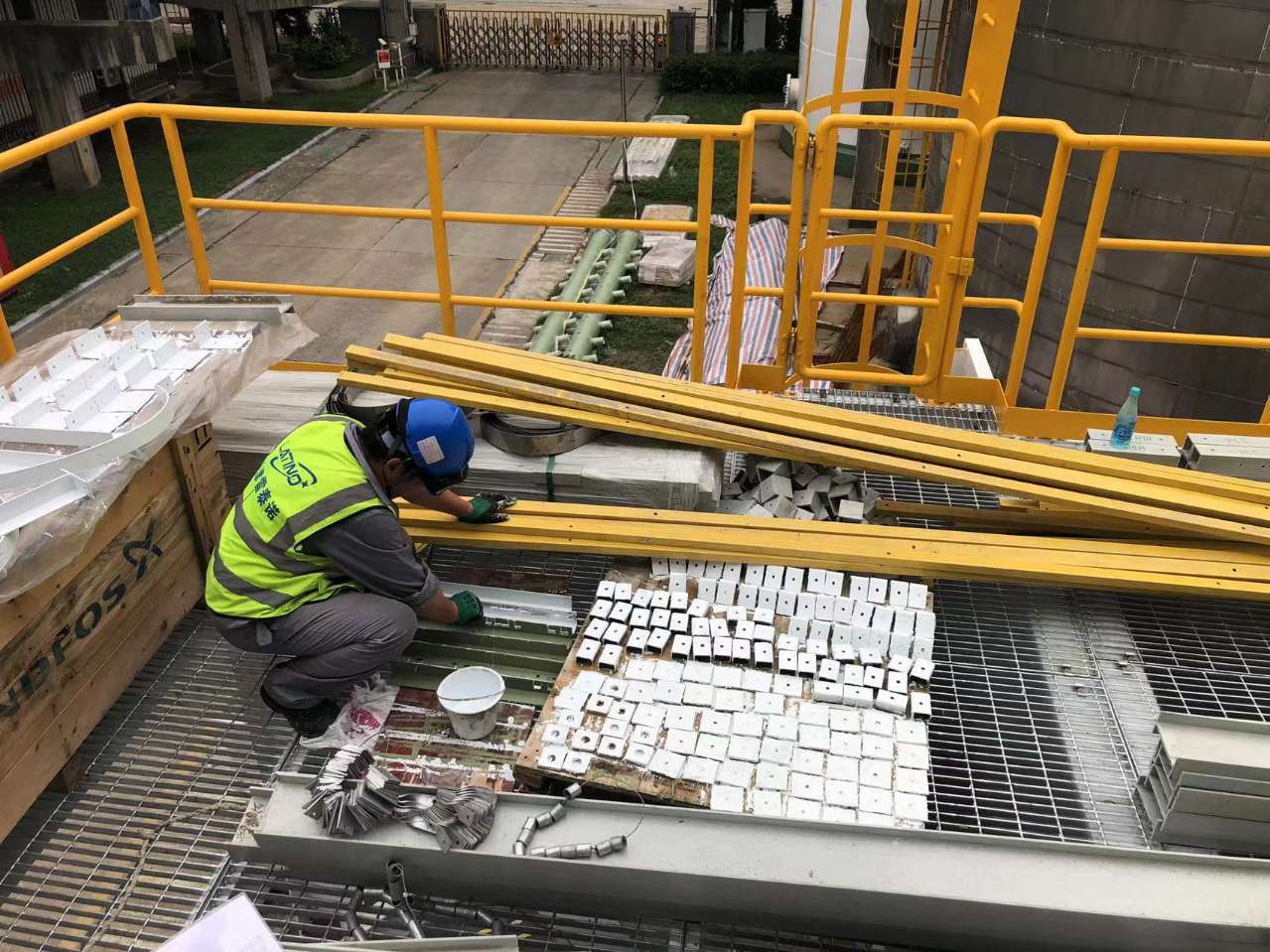 Power plant cooling tower