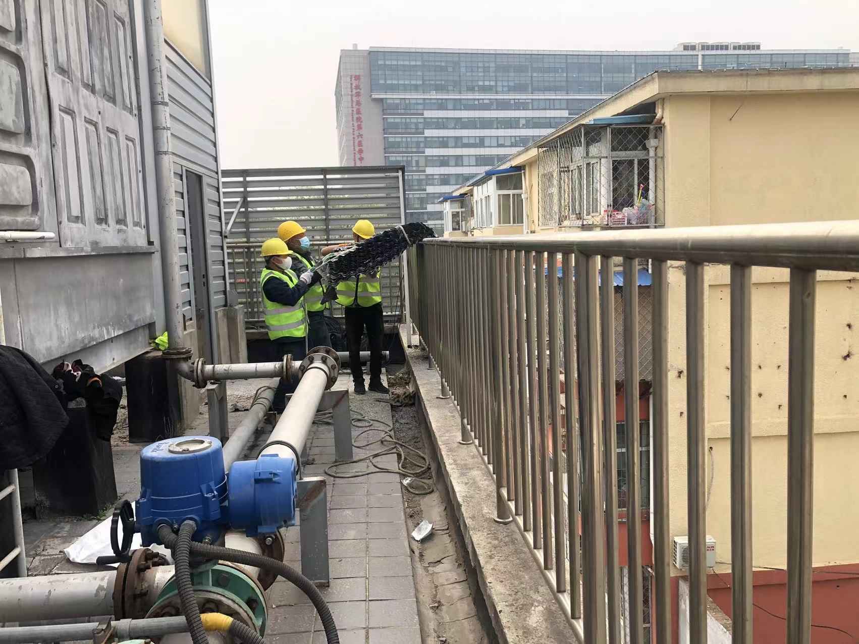 Cooling tower maintenance
