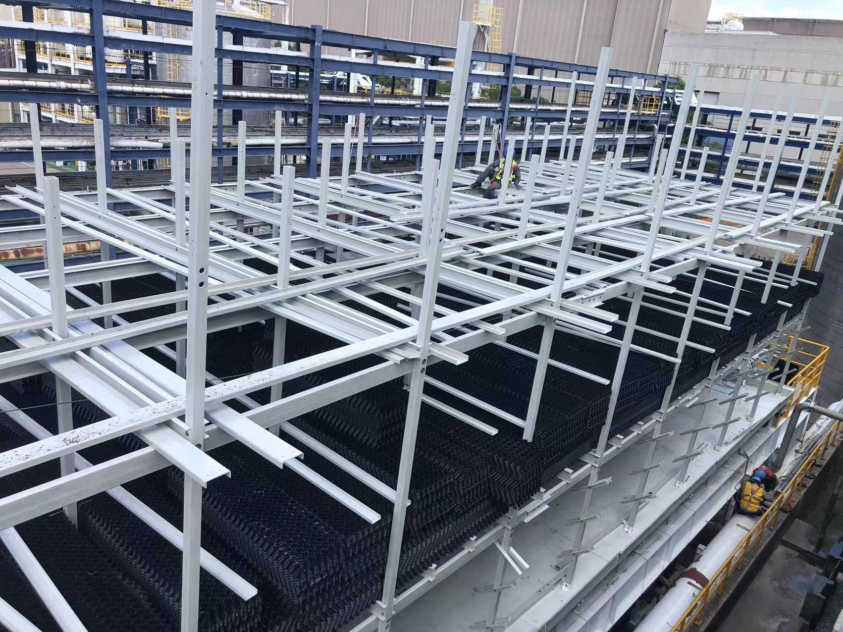 Construction of cooling towers