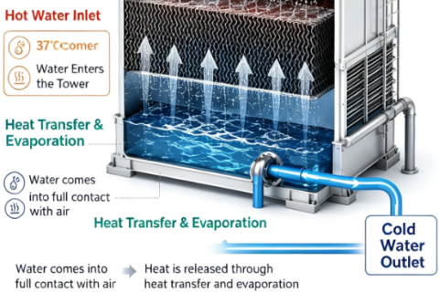 Why Outlet water temperature is higher than designed?