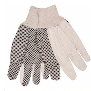 Natuurlijk wit met PVC Dots-handschoenen