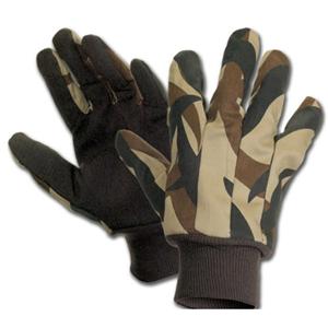 Camouflage met PVC Dots Glove