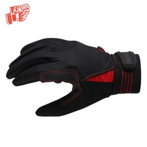 Zwarte sporthandschoenen