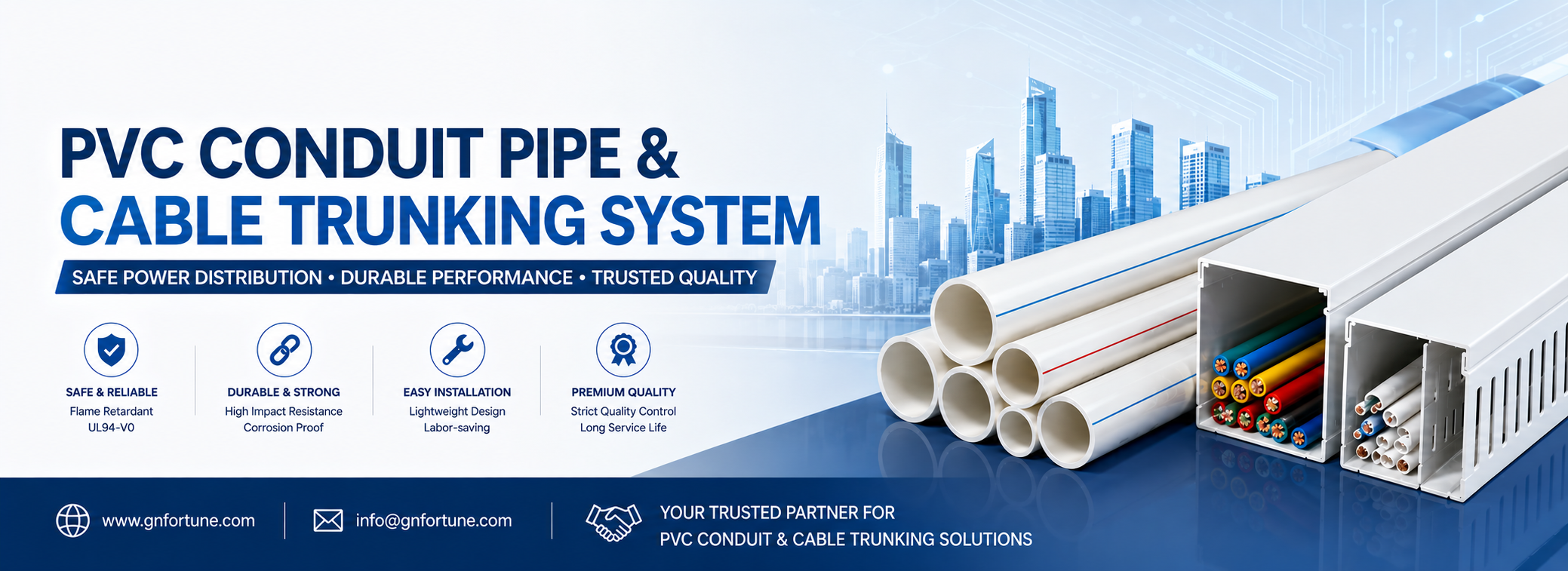 ELECTRICAL PVC CONDUIT PIPE AND FITTINGS