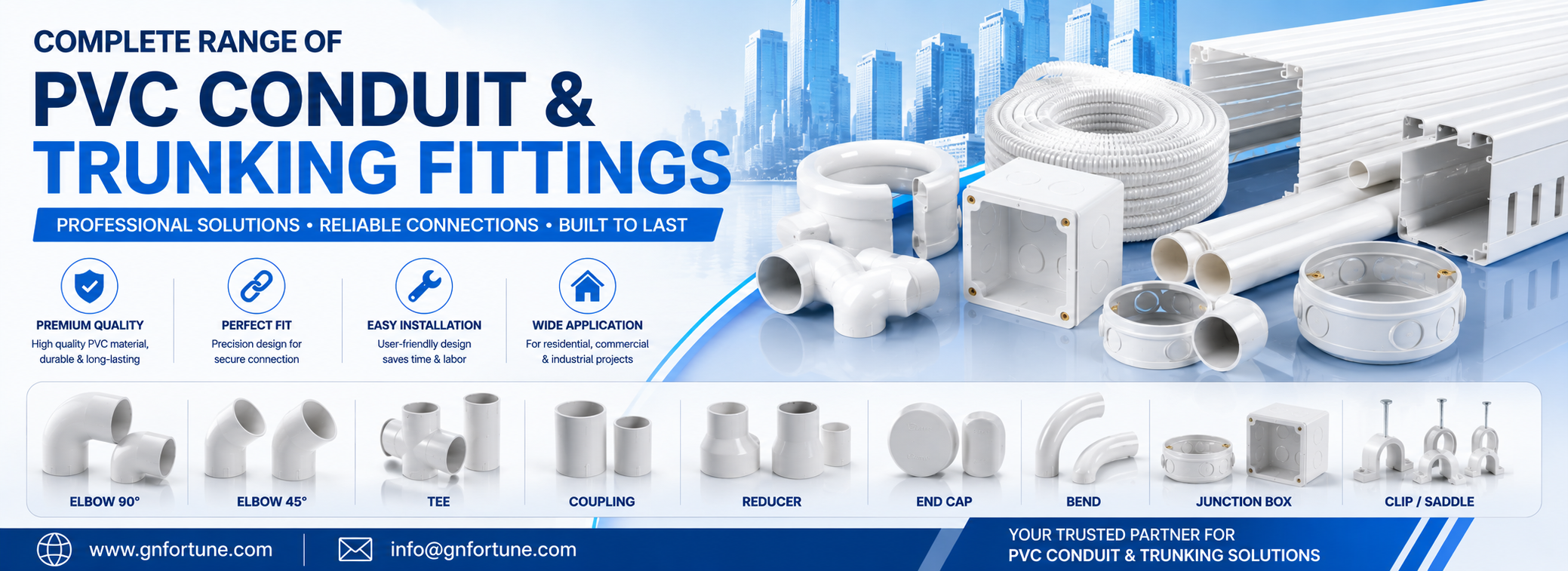 PVC WATER SUPPLY PIPES AND FITTINGS